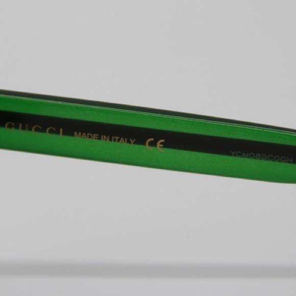 NEW GG0001SN 003 UNISEX SUNGLASSES GUCCI GG0001SN HAVANA GREEN - Picture 11 of 13